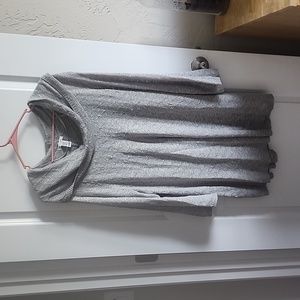 grey thin patterned sweater size 22/24w